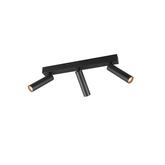 Trio Ambala fekete LED mennyezeti spotlámpa (TRI-849210332) LED 3 izzós IP20