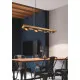 Trio Bell natúr-nikkel függesztett lámpa (TRI-301900467) E14 4 izzós IP20
