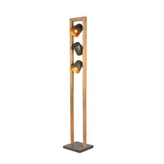 Trio Bell natúr-nikkel állólámpa (TRI-401900367) E14 3 izzós IP20