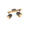 Trio Bell natúr-nikkel mennyezeti spotlámpa (TRI-801900267) E14 2 izzós IP20