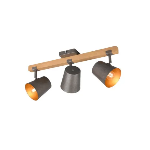 Trio Bell natúr-nikkel mennyezeti spotlámpa (TRI-801900367) E14 3 izzós IP20