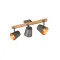 Trio Bell natúr-nikkel mennyezeti spotlámpa (TRI-801900367) E14 3 izzós IP20