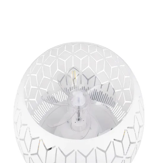 Trio Bidar fehér ventilátoros lámpa (TRI-R61574031) E27 3 izzós IP20