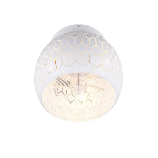 Trio Bidar fehér ventilátoros lámpa (TRI-R61574031) E27 3 izzós IP20