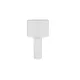Trio Blair matt fehér asztali lámpa (TRI-R51811031) E27 1 izzós IP20