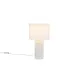 Trio Blair matt fehér asztali lámpa (TRI-R51811931) E27 1 izzós IP20