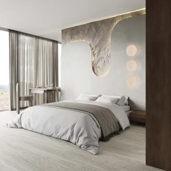 Trio Bobbin matt fehér LED fali lámpa (TRI-234510101) LED 1 izzós IP20