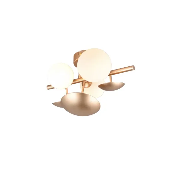 Trio Bubble arany-fehér fali lámpa (TRI-217400379) G9 3 izzós IP20