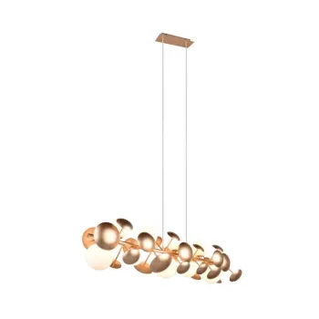 Trio Bubble arany-fehér függesztett lámpa (TRI-317401079) G9 10 izzós IP20