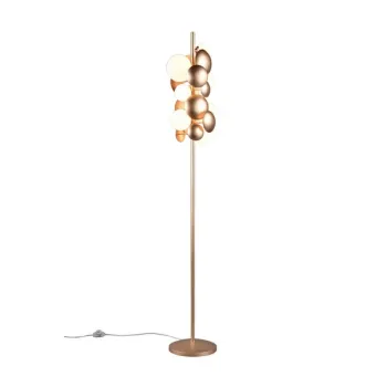 Trio Bubble arany-fehér állólámpa (TRI-417400779) G9 7 izzós IP20