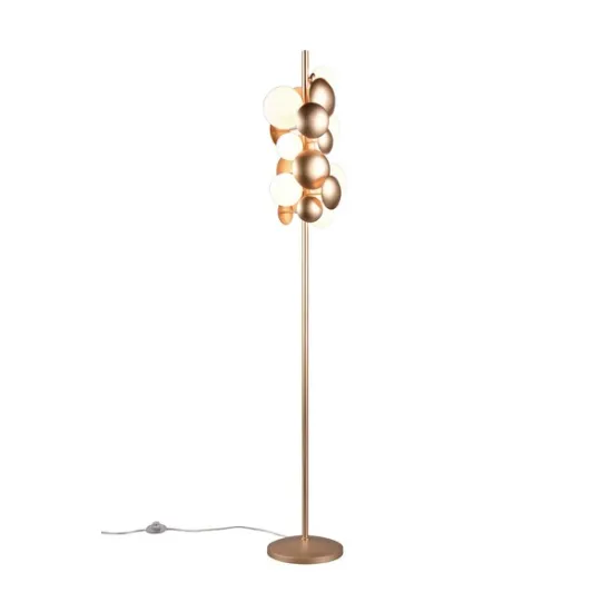 Trio Bubble arany-fehér állólámpa (TRI-417400779) G9 7 izzós IP20