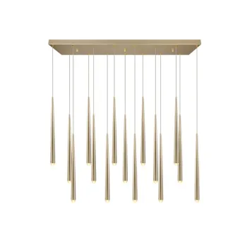 Trio Cala arany LED függesztett lámpa (TRI-354811579) LED 15 izzós IP20