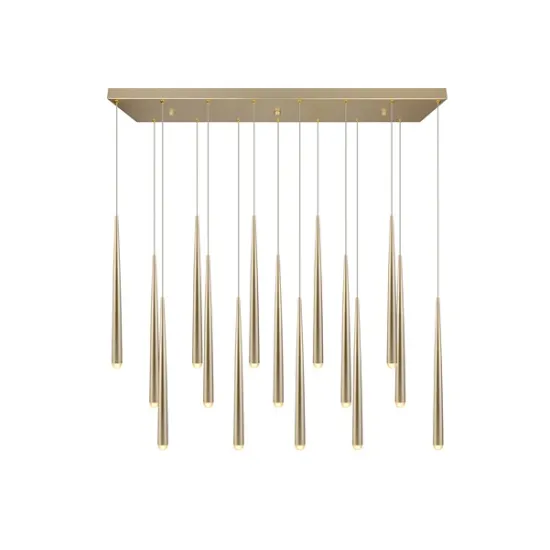 Trio Cala arany LED függesztett lámpa (TRI-354811579) LED 15 izzós IP20