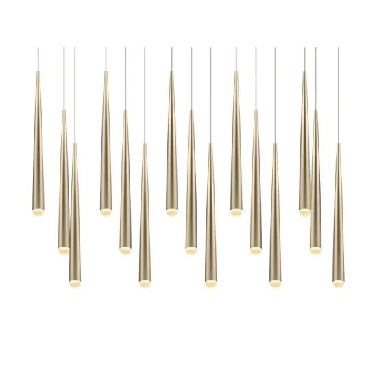 Trio Cala arany LED függesztett lámpa (TRI-354811579) LED 15 izzós IP20