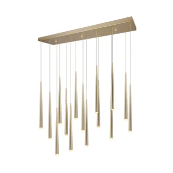 Trio Cala arany LED függesztett lámpa (TRI-354811579) LED 15 izzós IP20