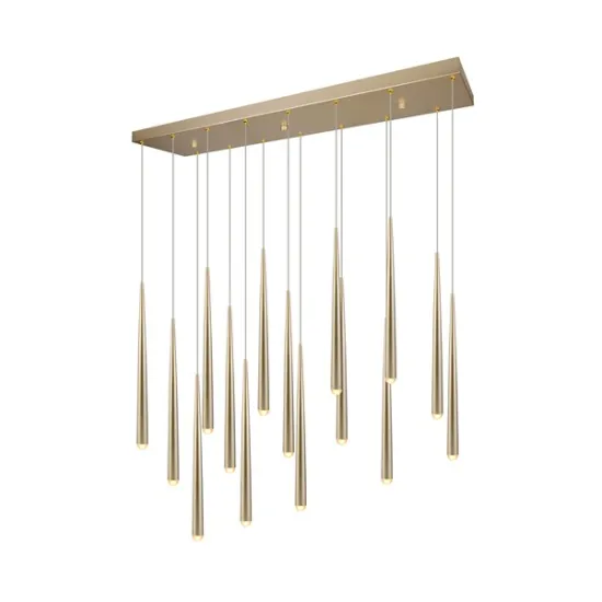 Trio Cala arany LED függesztett lámpa (TRI-354811579) LED 15 izzós IP20