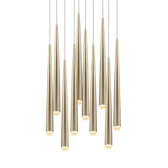 Trio Cala arany LED függesztett lámpa (TRI-354831079) LED 10 izzós IP20