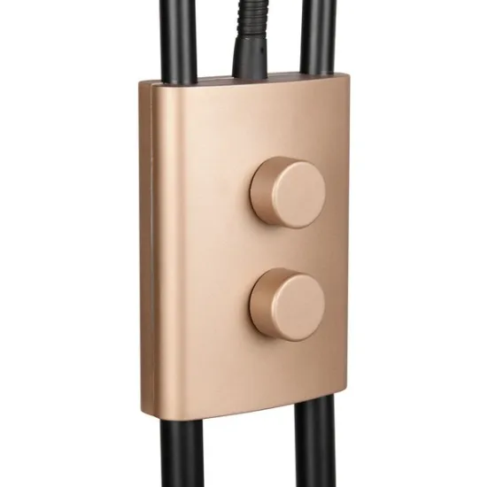 Trio Chris kávébarna LED állólámpa olvasókarral (TRI-478310265) LED 1 izzós IP20