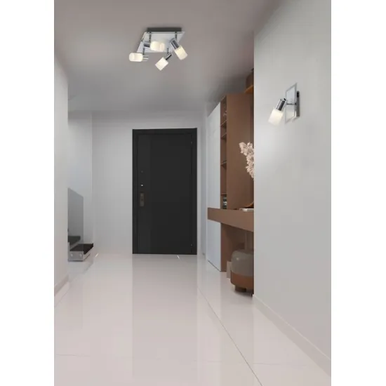 Trio Clapton króm LED mennyezeti spotlámpa (TRI-821430405) LED 4 izzós IP20