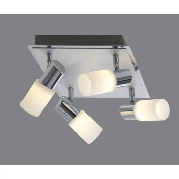 Trio Clapton króm LED mennyezeti spotlámpa (TRI-821430405) LED 4 izzós IP20