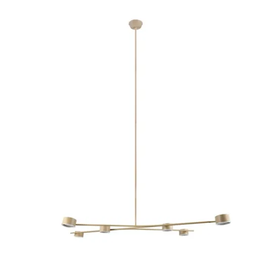 Trio Coda bézs függesztett lámpa (TRI-369000643) GX53 6 izzós IP20