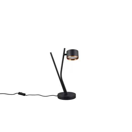 Trio Coda fekete-arany asztali lámpa (TRI-569000180) GX53 1 izzós IP20