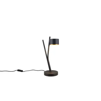 Trio Coda fekete-arany asztali lámpa (TRI-569000180) GX53 1 izzós IP20