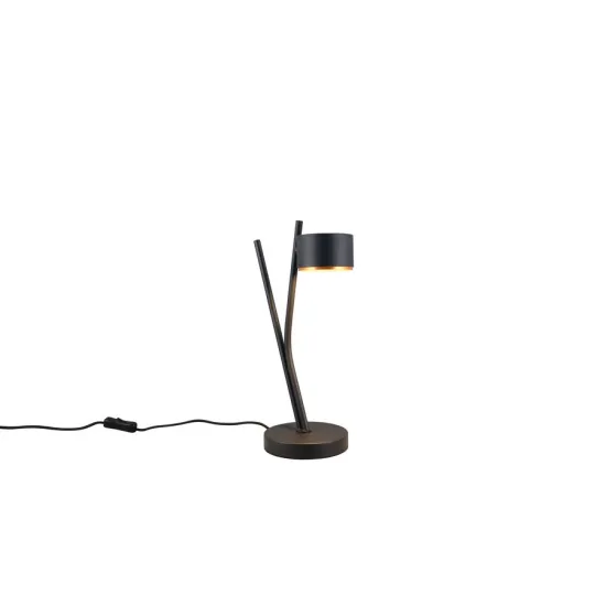 Trio Coda fekete-arany asztali lámpa (TRI-569000180) GX53 1 izzós IP20