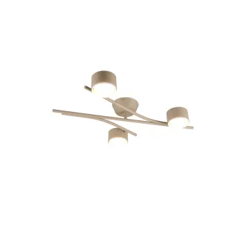 Trio Coda bézs mennyezeti lámpa (TRI-669000343) GX53 3 izzós IP20