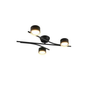 Trio Coda fekete-arany mennyezeti lámpa (TRI-669000380) GX53 3 izzós IP20