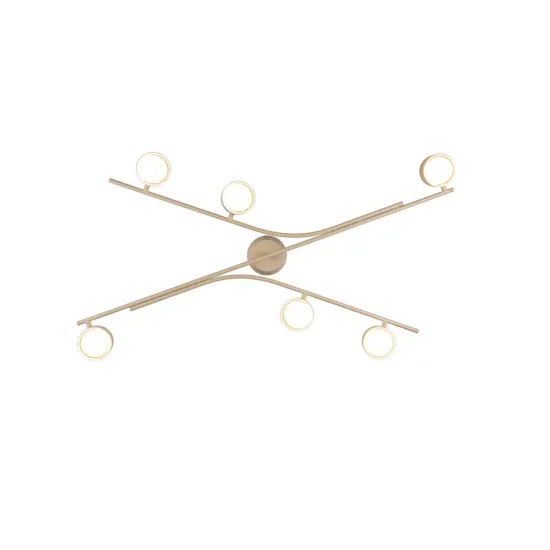 Trio Coda bézs mennyezeti lámpa (TRI-669000643) GX53 6 izzós IP20