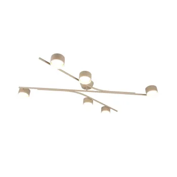 Trio Coda bézs mennyezeti lámpa (TRI-669000643) GX53 6 izzós IP20