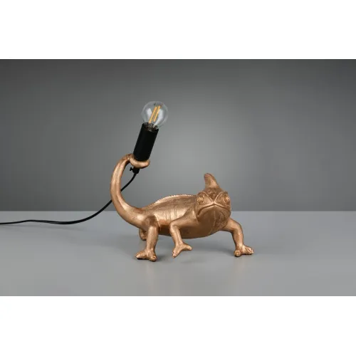 Trio Crawly arany kaméleon asztali lámpa (TRI-R56581079) E14 1 izzós IP20