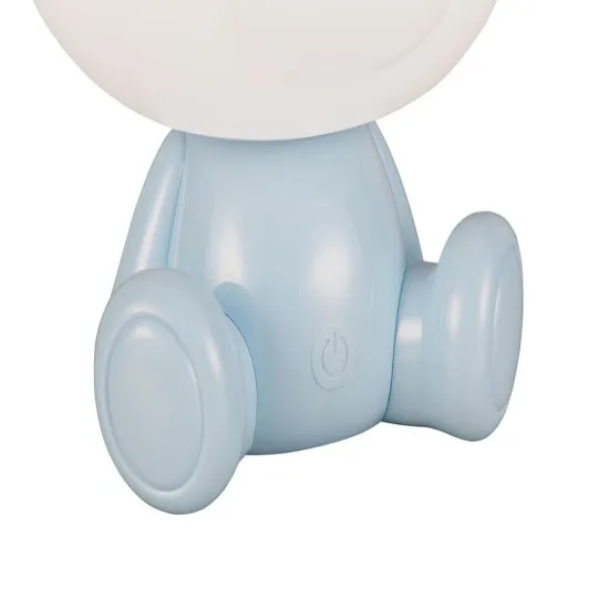 Trio Cutie fehér-kék gyerek LED asztali lámpa (TRI-R57991112) LED 1 izzós IP20
