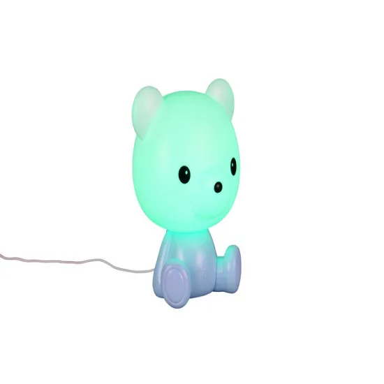 Trio Cutie fehér-kék gyerek LED asztali lámpa (TRI-R57991112) LED 1 izzós IP20