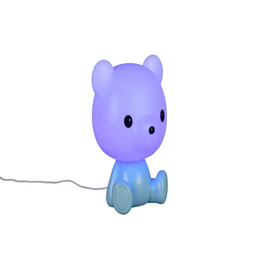 Trio Cutie fehér-kék gyerek LED asztali lámpa (TRI-R57991112) LED 1 izzós IP20