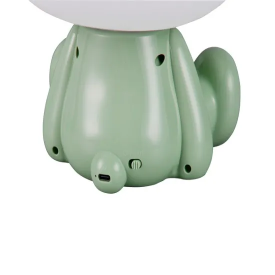 Trio Cutie fehér-zöld gyerek LED asztali lámpa (TRI-R57991115) LED 1 izzós IP20