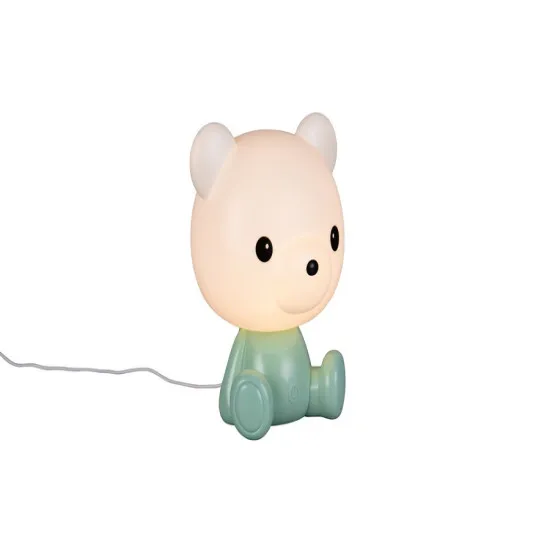 Trio Cutie fehér-zöld gyerek LED asztali lámpa (TRI-R57991115) LED 1 izzós IP20