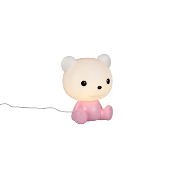 Trio Cutie fehér-rózsaszín gyerek LED asztali lámpa (TRI-R57991193) LED 1 izzós IP20