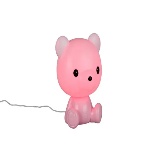 Trio Cutie fehér-rózsaszín gyerek LED asztali lámpa (TRI-R57991193) LED 1 izzós IP20