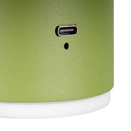 Trio Davey zöld hordozható LED fali lámpa (TRI-R24431115) LED 1 izzós IP20