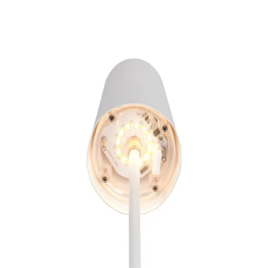 Trio Diaz fehér LED kültéri asztali lámpa (TRI-R55961131) LED 1 izzós IP44