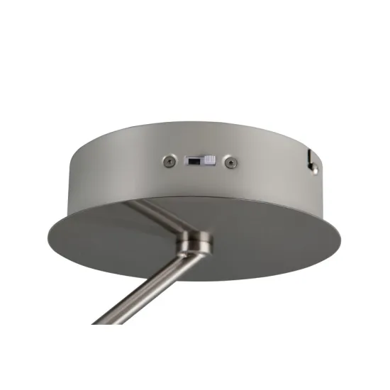 Trio Dios matt nikkel LED mennyezeti lámpa (TRI-631410107) LED 1 izzós IP20