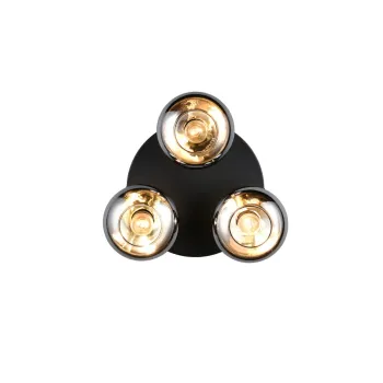 Trio Divina füstszínű mennyezeti lámpa (TRI-R66643054) E14 3 izzós IP20