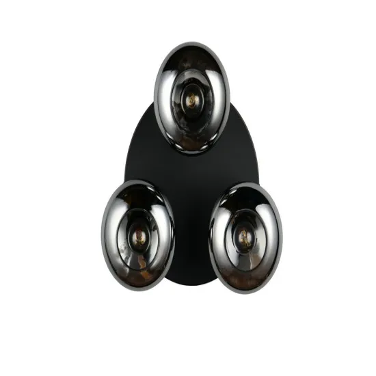 Trio Divina füstszínű mennyezeti lámpa (TRI-R66643054) E14 3 izzós IP20