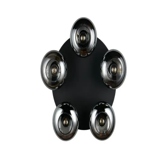 Trio Divina füstszínű mennyezeti lámpa (TRI-R66645054) E14 5 izzós IP20