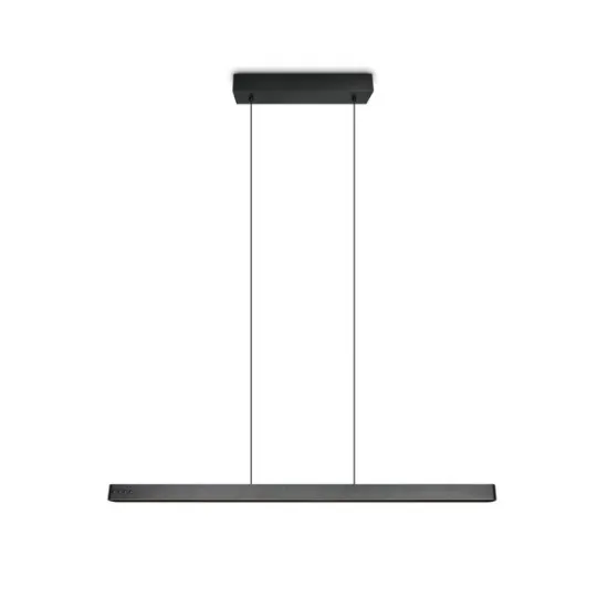 Trio Donegal matt fekete LED függesztett lámpa (TRI-333310232) LED 1 izzós IP20