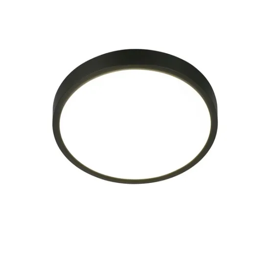 Trio Draco matt fekete LED mennyezeti lámpa (TRI-R65891932) LED 1 izzós IP20