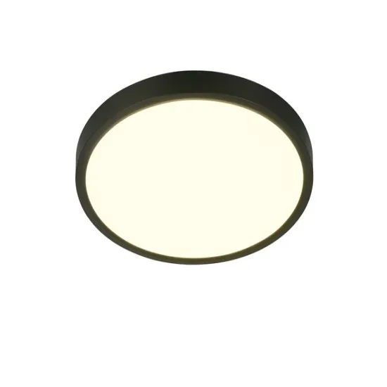 Trio Draco matt fekete LED mennyezeti lámpa (TRI-R65891932) LED 1 izzós IP20