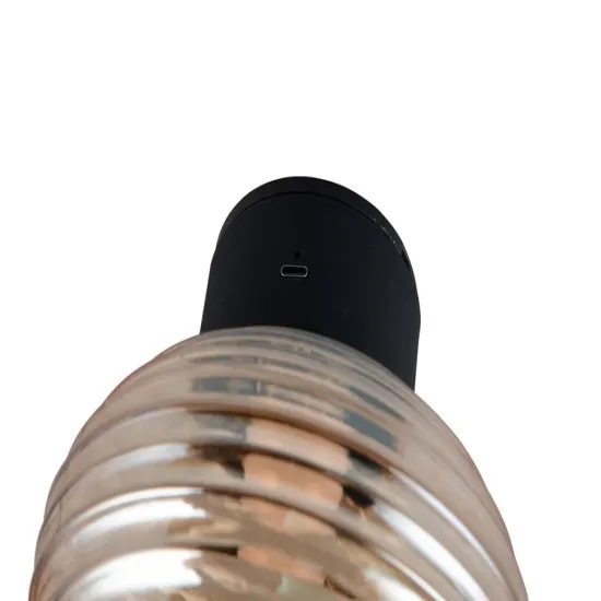 Trio Earl fekete-borostyán hordozható LED fali lámpa (TRI-R27771113) LED 1 izzós IP20